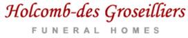 Holcomb-des Groseilliers Funeral Home Logo