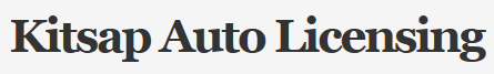 Kitsap Auto Licensing Logo