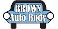 Brown Auto Body Logo