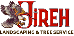 JIREH LANDSCAPING $TREE SERVIVES Logo