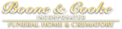 Boone &amp; Cooke Inc. Funeral Home &amp; Crematory Logo