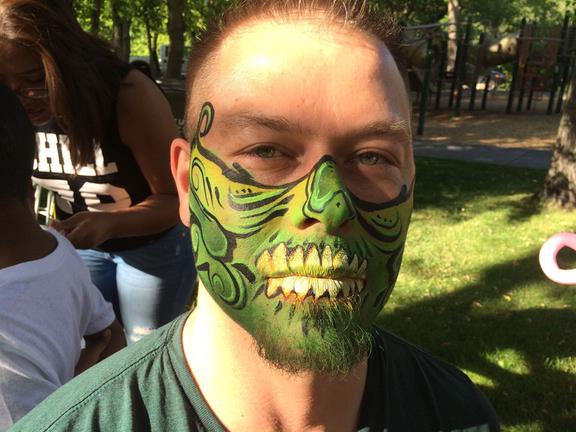 Face Painting Illusions and Balloon Art Image