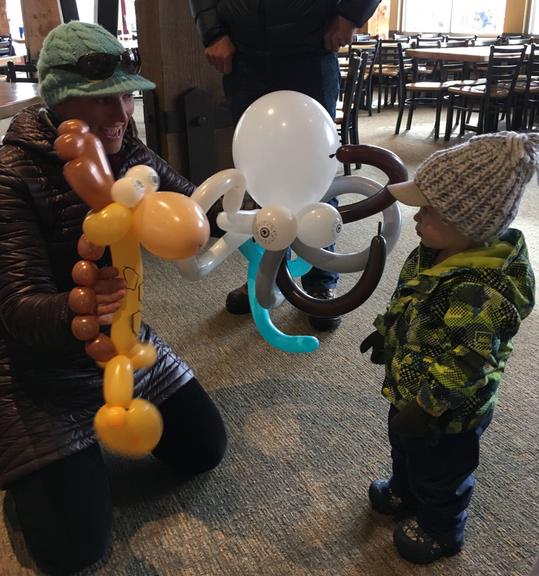 Face Painting Illusions and Balloon Art Image