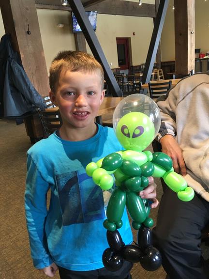Face Painting Illusions and Balloon Art Image