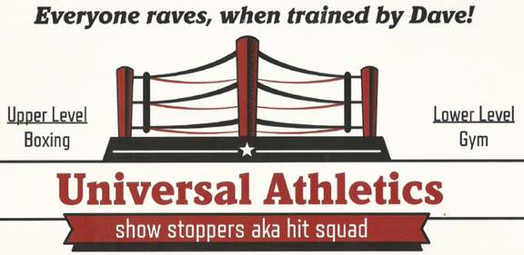 Universal Athletics - Showstoppers Boxing Gym Logo