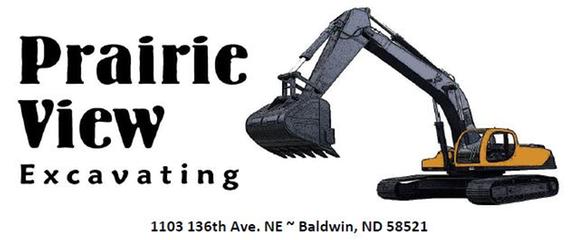 Prairie  View Excavating Logo