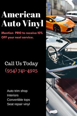 American Auto Vinyl 810 North West 57th Street Bay 1 Fort