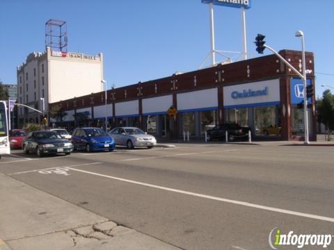 Honda Of Oakland 3330 Broadway Oakland Ca