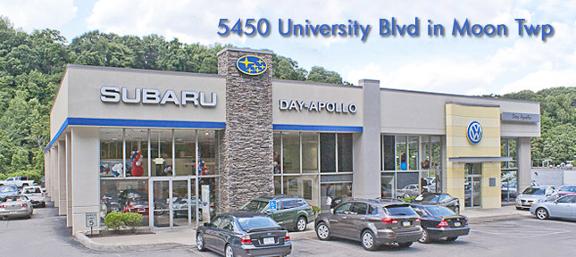 Day Apollo Subaru 5450 University Blvd Moon Township Pa